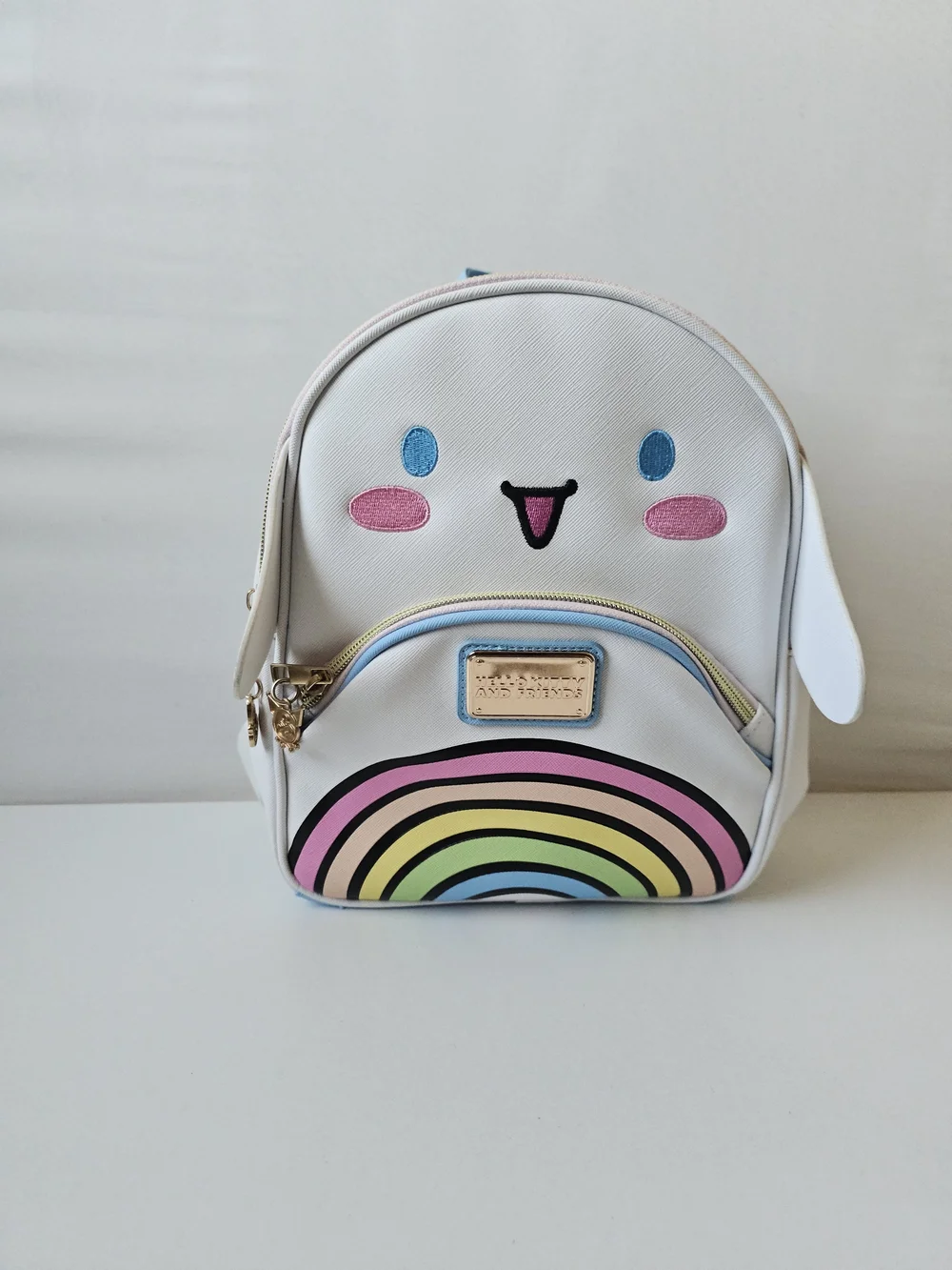 NWT Sanrio Cinnamoroll & Hello Kitty Rainbow Mini Backpack